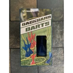 Triumph Sports USA Backyard Lawn Darts Outdoor Summer Family Fun Game Safe